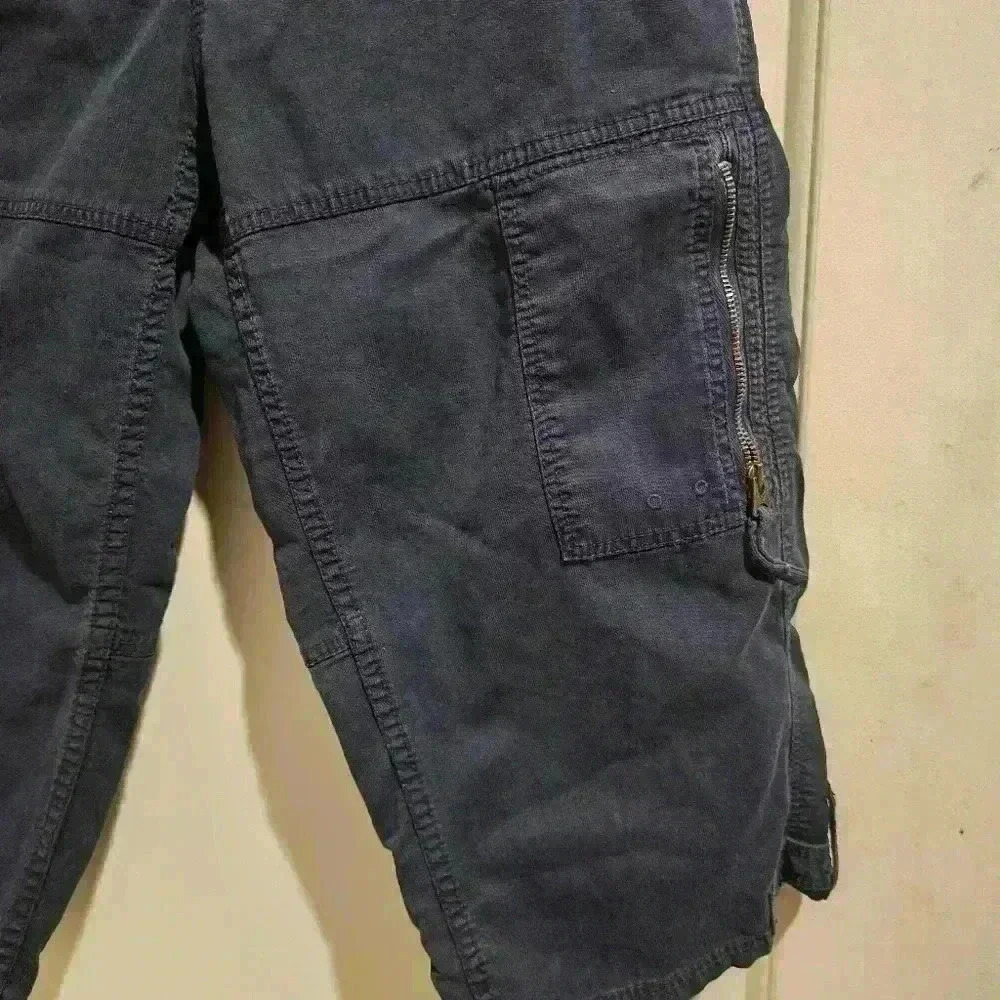 P7454 american eagle blue cargo Bermuda shorts size 28in - Picture 4 of 8